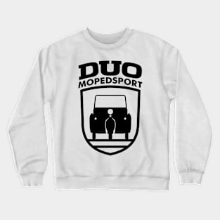 Krause Duo Mopedsport Coat of Arms (black) Crewneck Sweatshirt